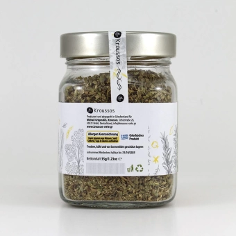 Oregano - Origanum vulgare, 35gr - Glasgefäß